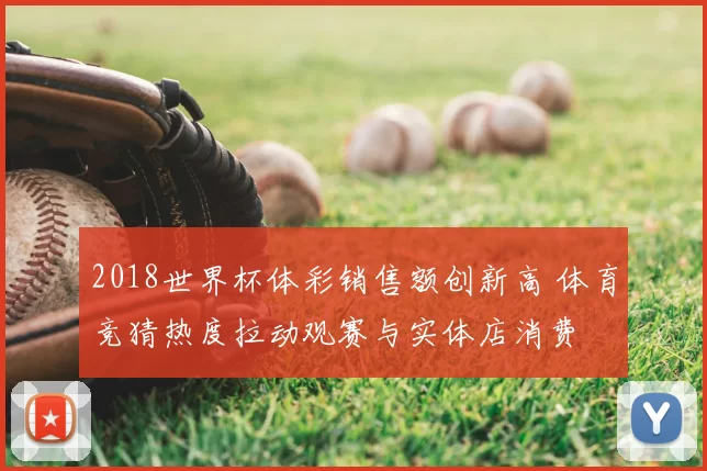 2018世界杯体彩销售额创新高 体育竞猜热度拉动观赛与实体店消费