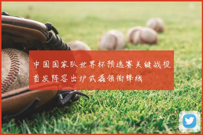 中国国家队世界杯预选赛关键战役首发阵容出炉武磊领衔锋线