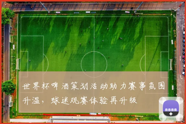 世界杯啤酒策划活动助力赛事氛围升温,球迷观赛体验再升级